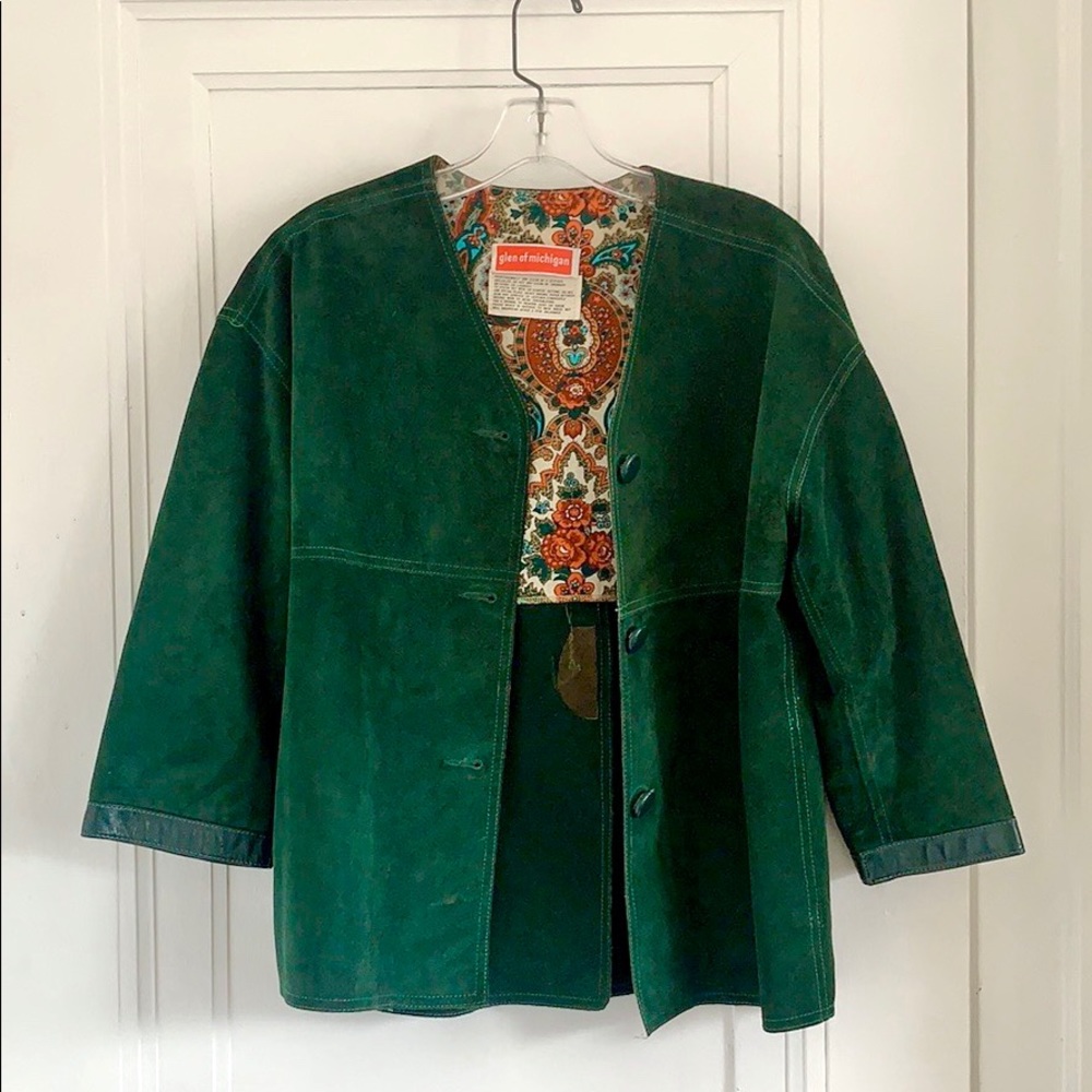 Luxurious Vintage Suede Jacket